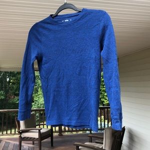 Boys cuddle duds pajama set plus an additional plaid pajama bottom.